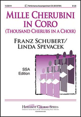Mille Cherubini in Coro SSA choral sheet music cover